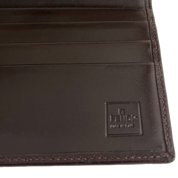 Authentic Vintage Fendi Zucca Jacquard Wallet - Picture 7 of 7